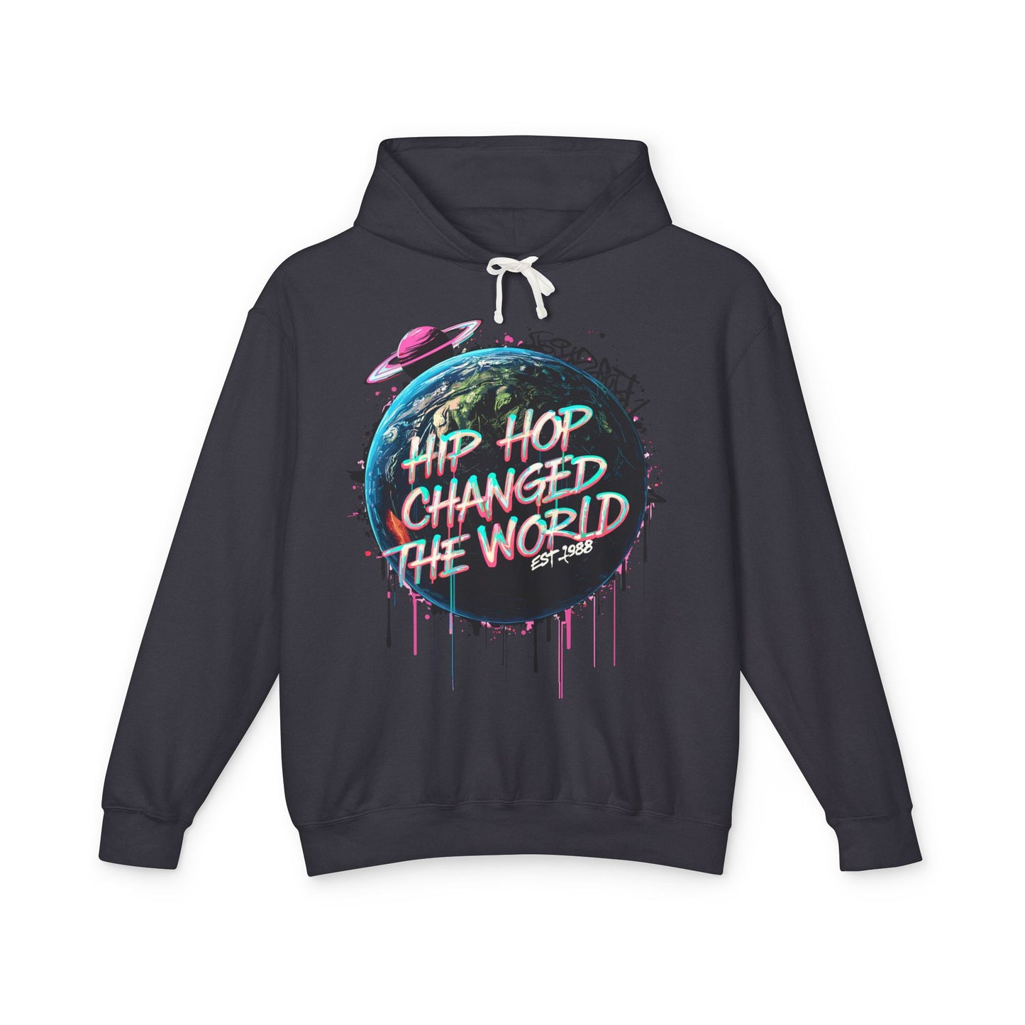 urban hip hop design hooded sweatshirt