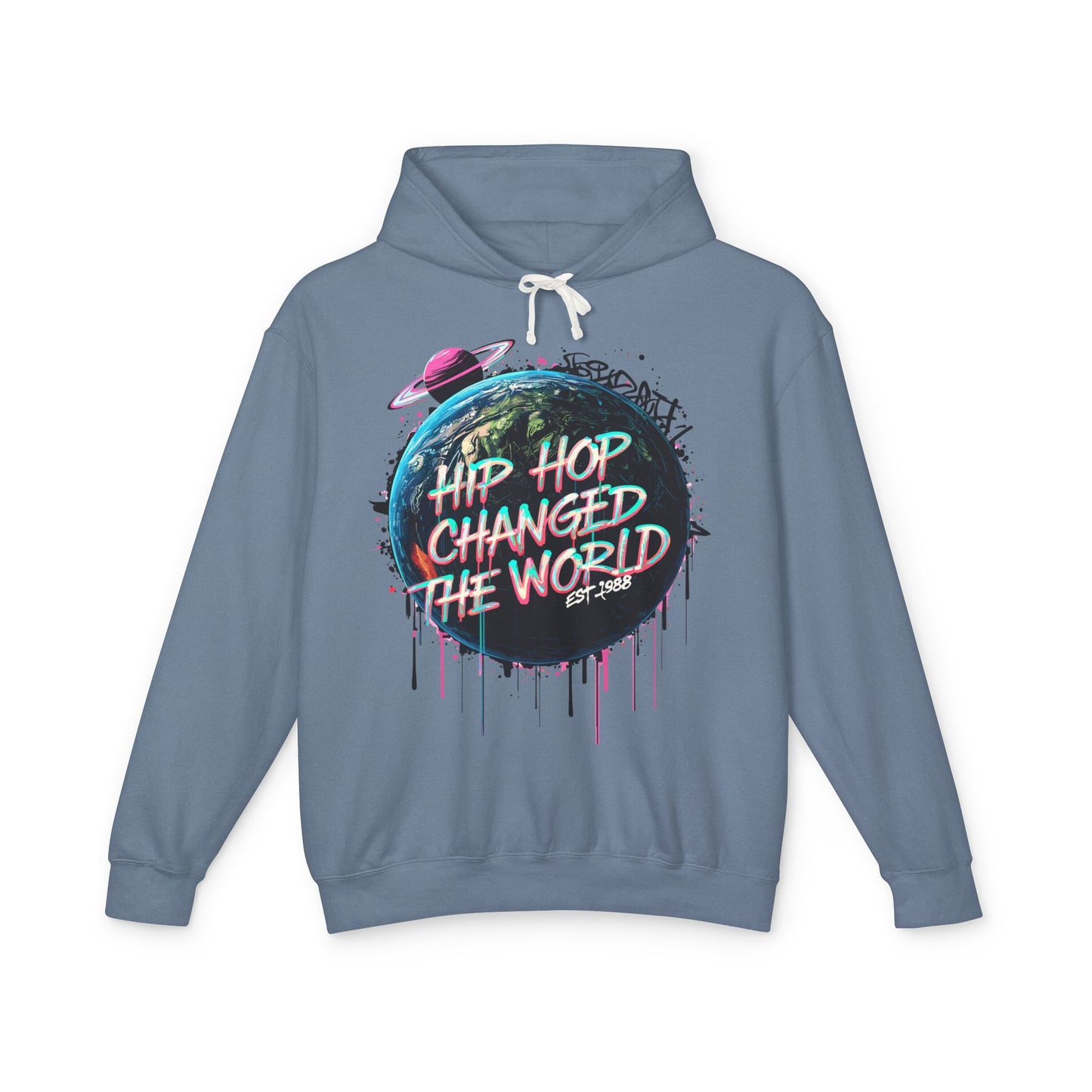 urban hip hop design hooded sweatshirt