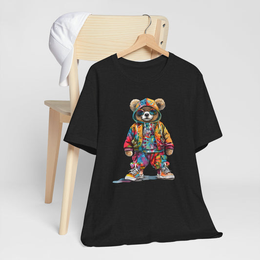 Urban Bear Unisex Tee Shirt - Urban City Wildlife Design