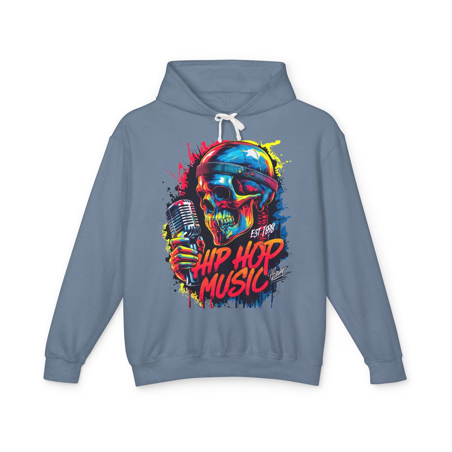 urban hip hop design hooded sweatshirt