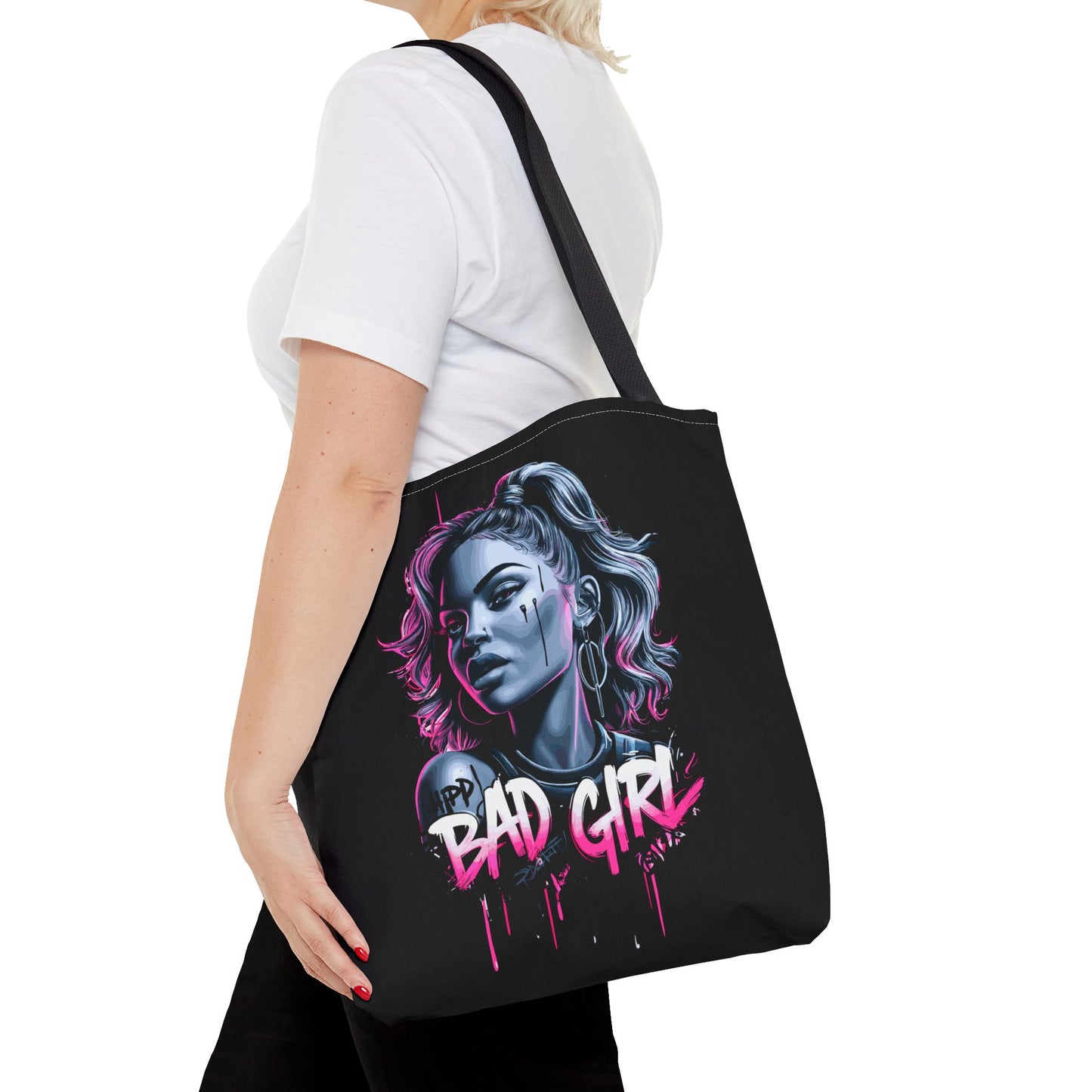 bad girl urban designtote bag (aop)