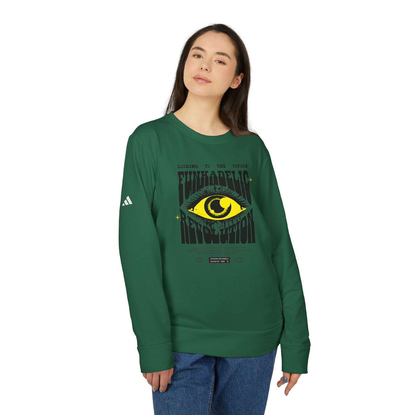 adidas urban all seeing eye crewneck sweatshirt