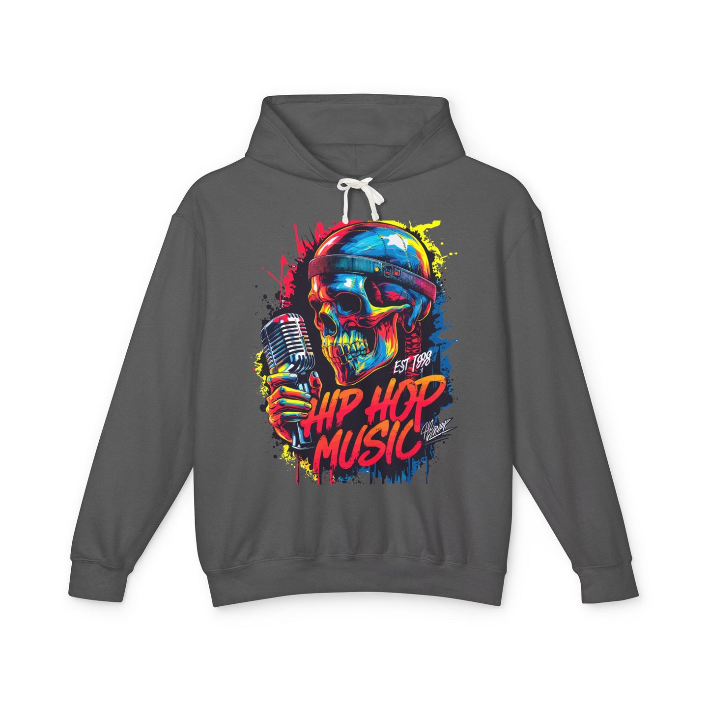 urban hip hop design hooded sweatshirt