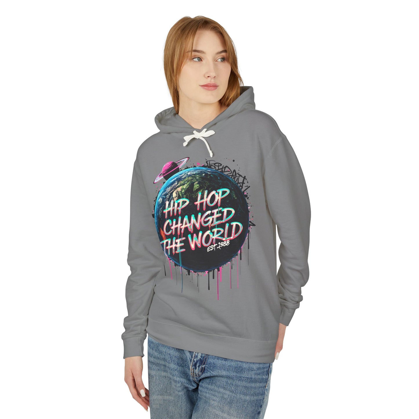 urban hip hop design hooded sweatshirt