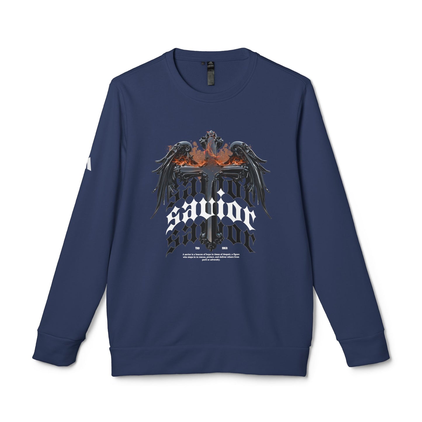 adidas urban savior fleece crewneck sweatshirt