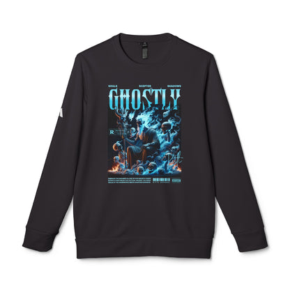 adidas Urban Ghostly Design Fleece Crewneck Sweatshirt