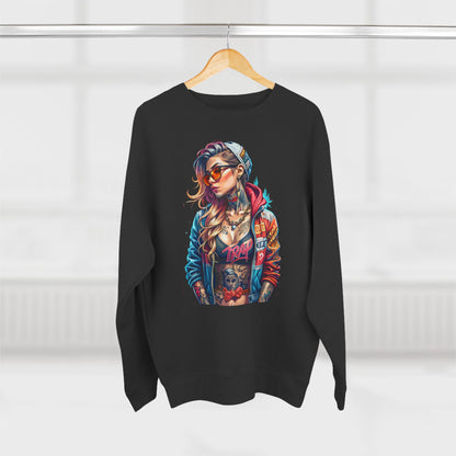 Trap Music Urban Design Crewneck Sweatshirt