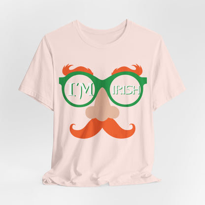 Funny Irish Shirt- I am Irish Tshirt Saint Patrick Day Shirts Drinking Shirts Funny Mustache Shirt