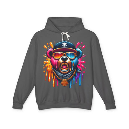 Urban Hip Hop Bear Hooded Sweatshirt