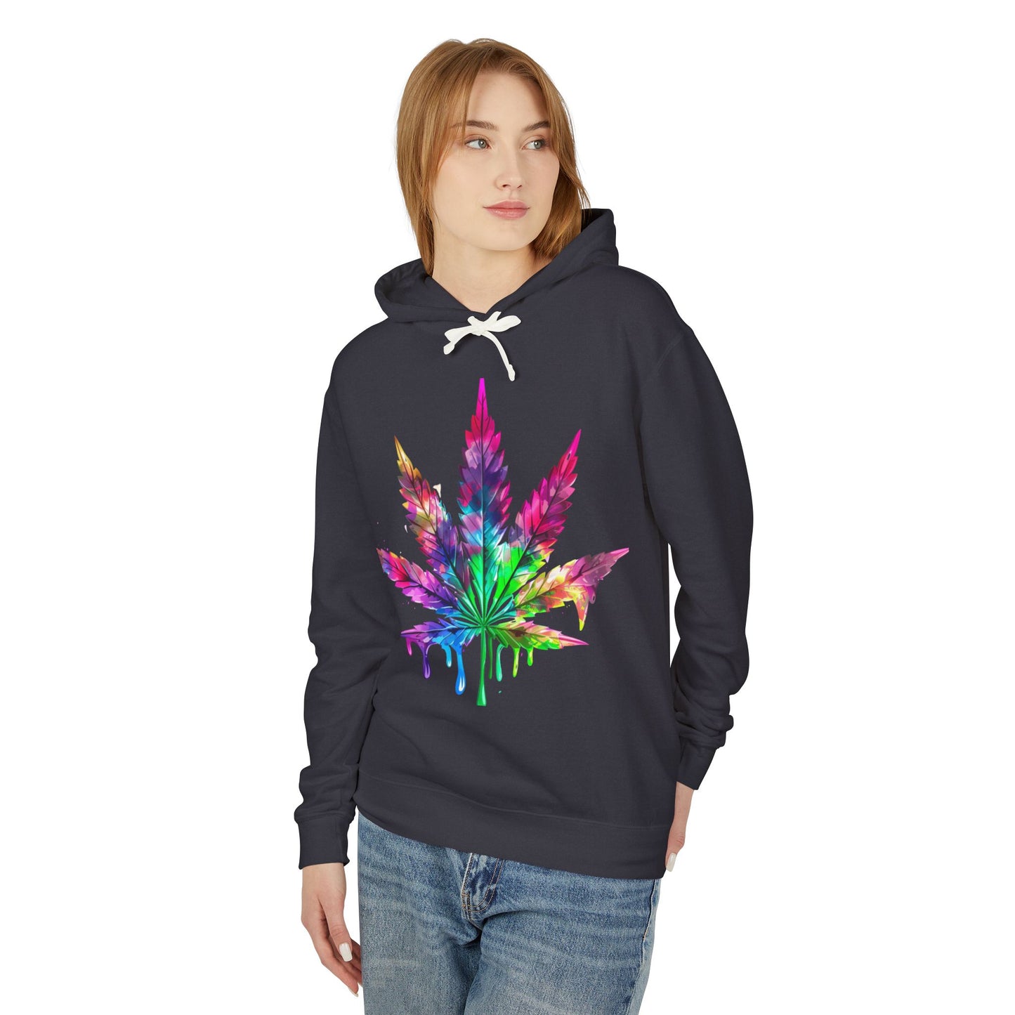 urban design weed hooded sweatshirt