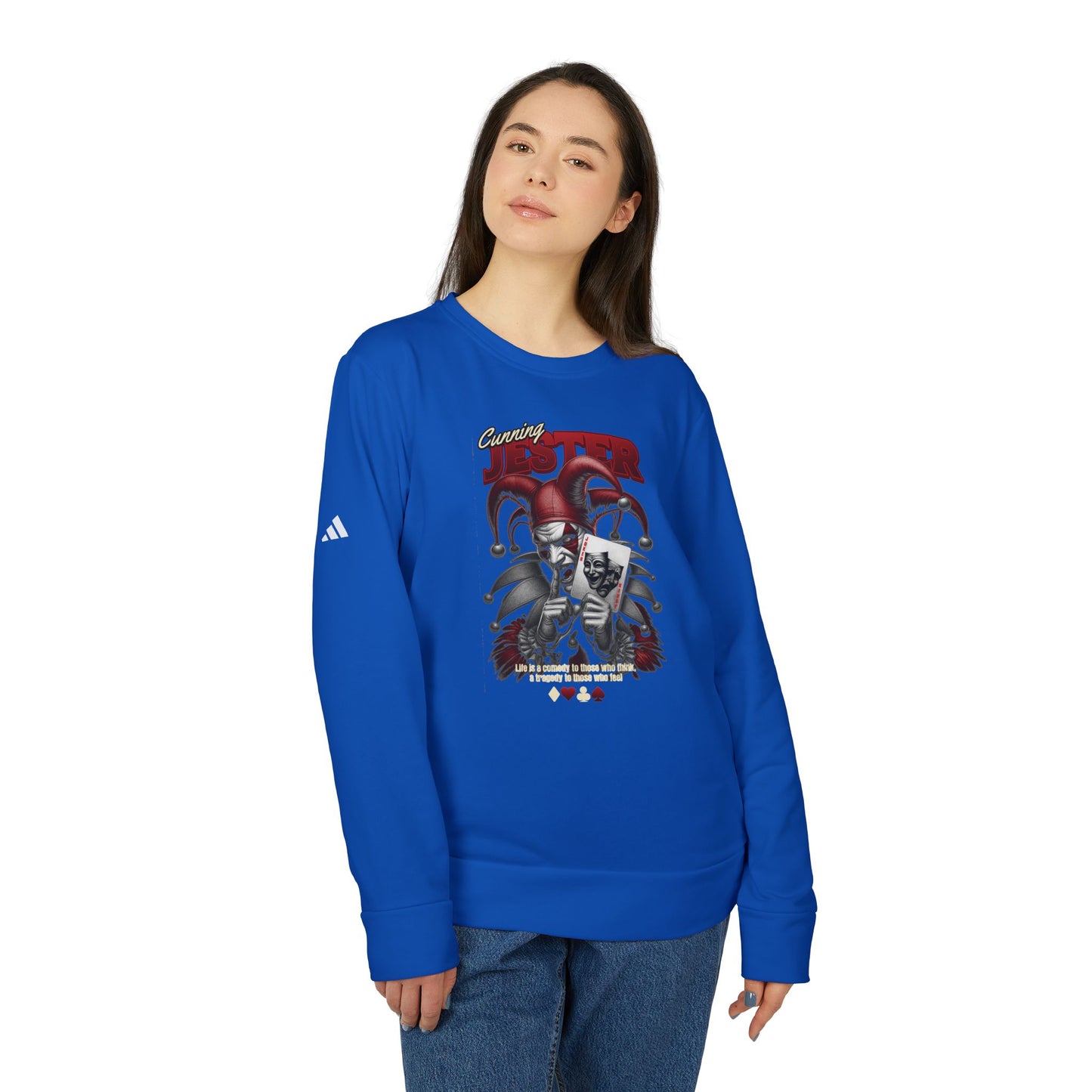 adidas urban joker fleece crewneck sweatshirt