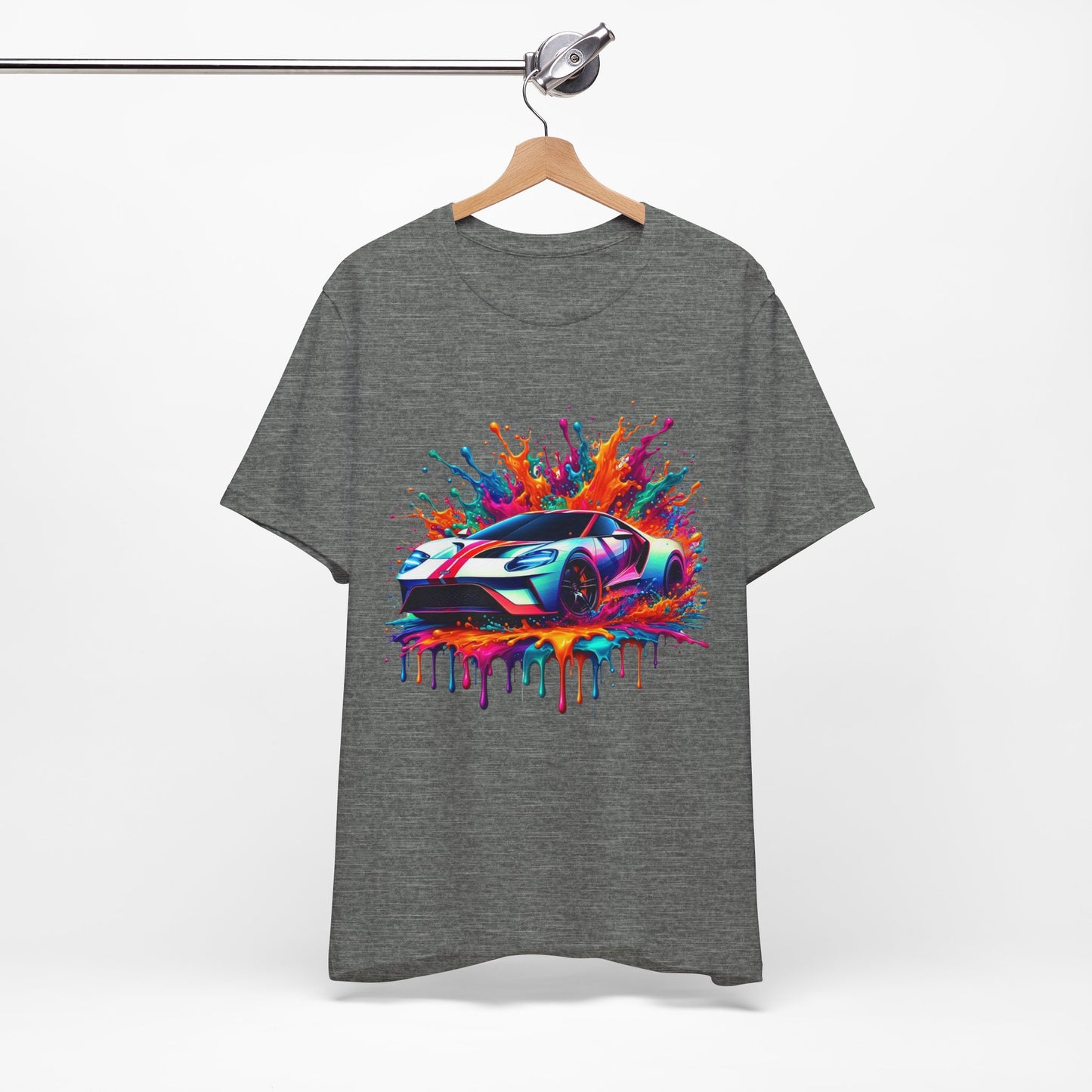 urban car design short sleeve tee