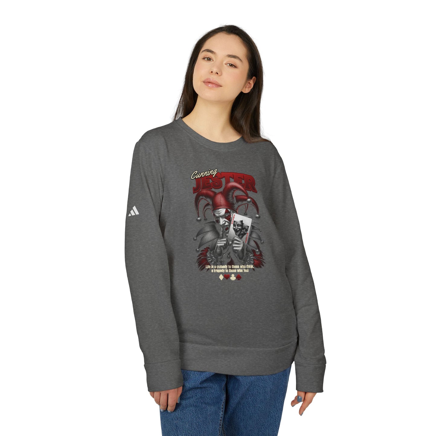 adidas urban joker fleece crewneck sweatshirt