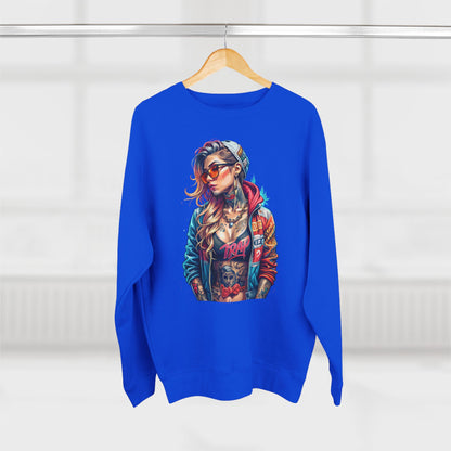 Trap Music Urban Design Crewneck Sweatshirt